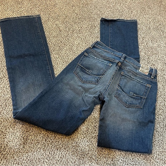 CHIP & PEPPER Size 24 Blue Distressed Jeans R $295 - Picture 5 of 10